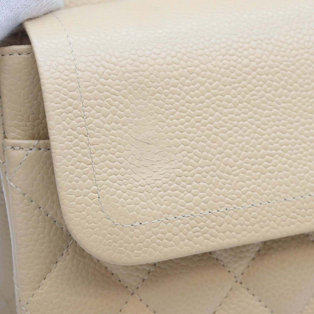 CHANEL Beige Double Flap Matelassé 25 - Picture 7 of 9